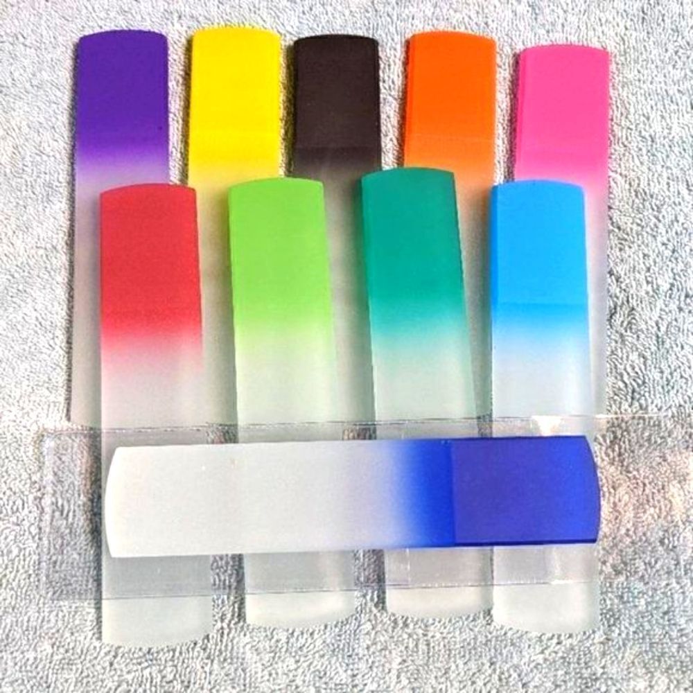 🆕LUXURIOUS MONT BLEU CRYSTAL FOOT FILE CALLOUS REMOVER SPA BARS